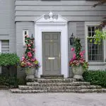 painted brick ontario home