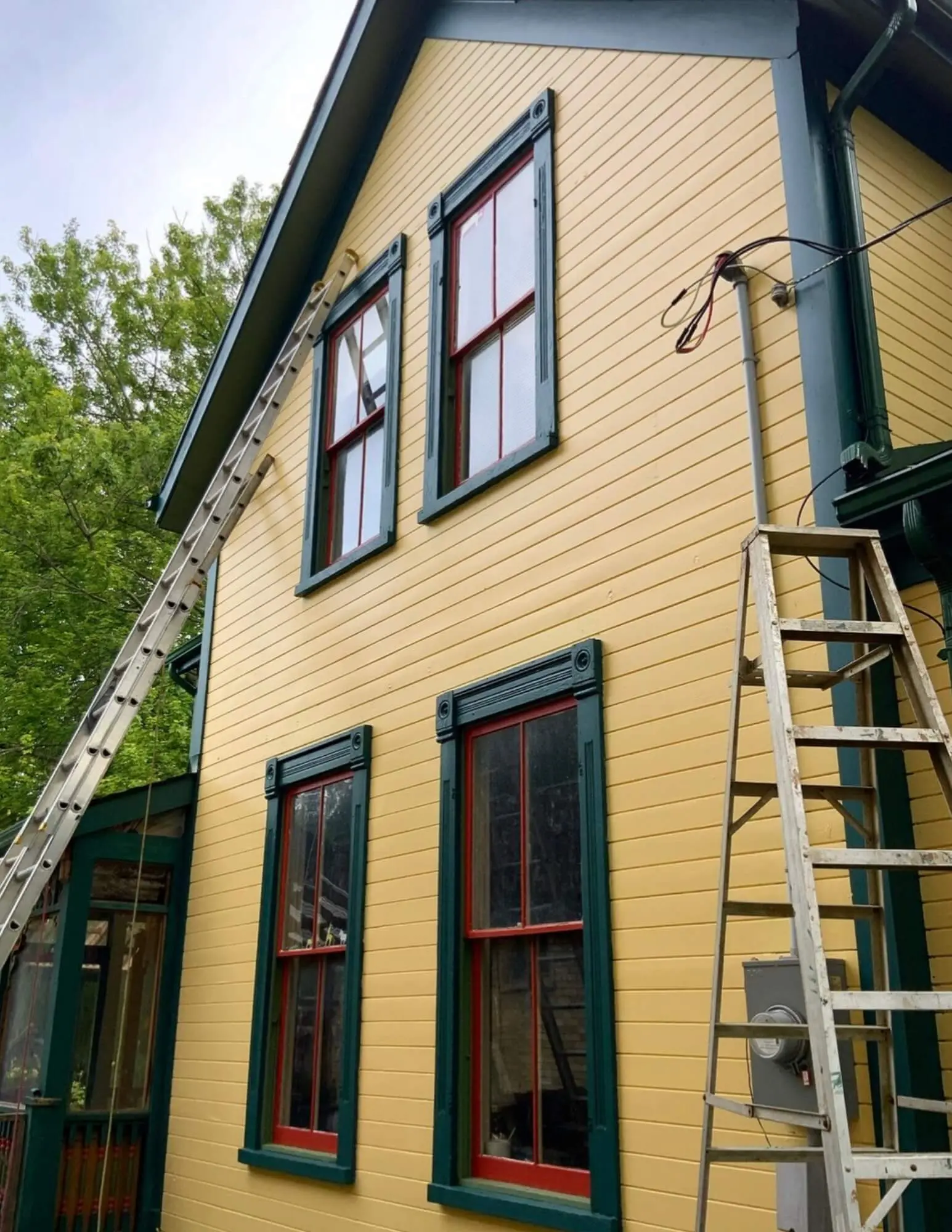 heritage home after professional restoration