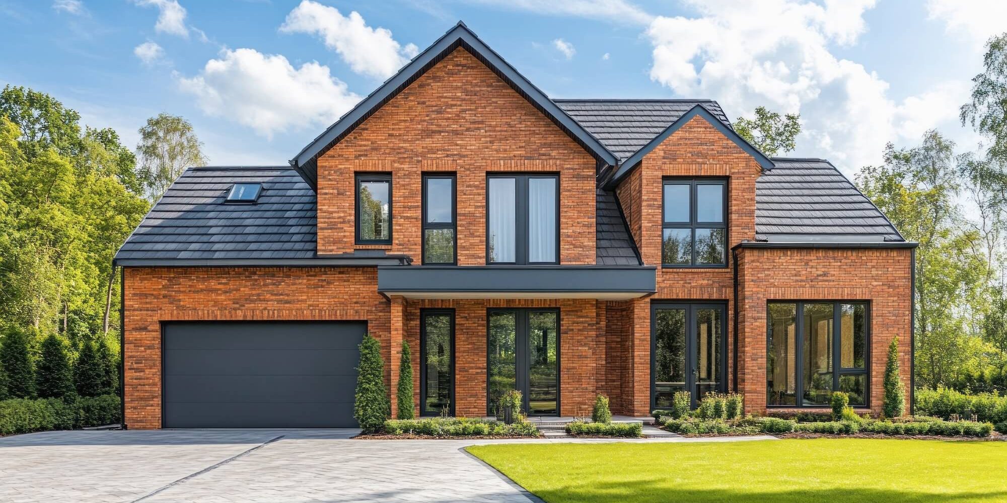 brick-staining-london-ontario professionally stained brick home exterior london ontario